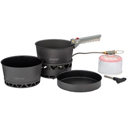 Primus Primetech Stormkøkken II 2x1.3L w. Pan med Gasbrænder Gasbrændere