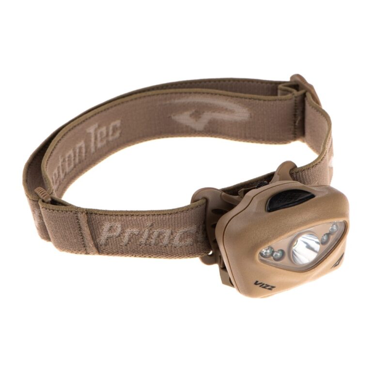 Princeton Tec Vizz Tactical MPLS Pandelampe - Tan