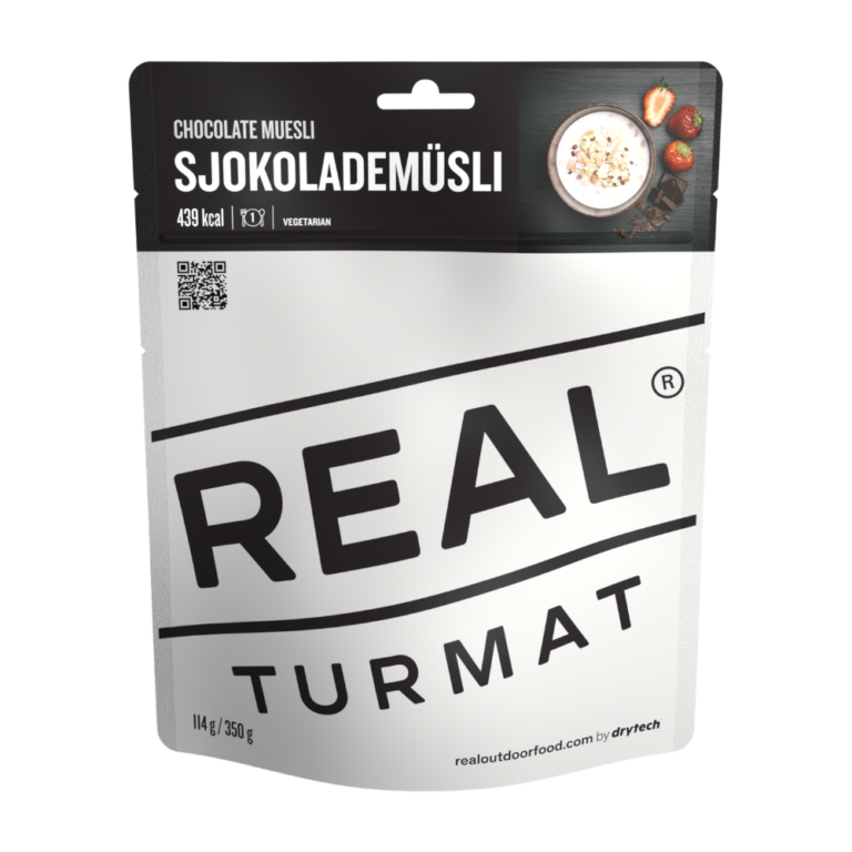 Real Turmat Chocolate Muesli - Frysetørret morgenmad