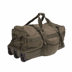 Rejsetaske med hjul 118 Liter - Robust Taske Til Rejser - Mil-Tec - Grøn