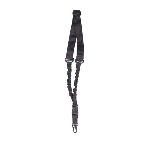 Riffelrem sort | Basic Sling With Bungee 1-Point - Mil-Tec