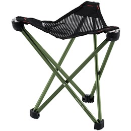 Robens Geographic Glowing Green Skammel Sort Stole