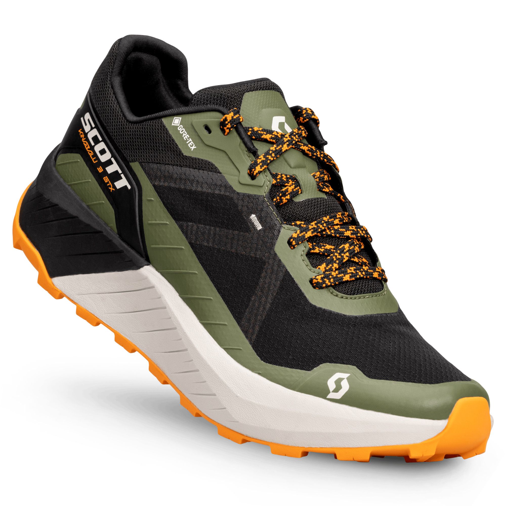SCOTT Kinabalu 3 GTX Sko Men Black/Flash orange 48,5