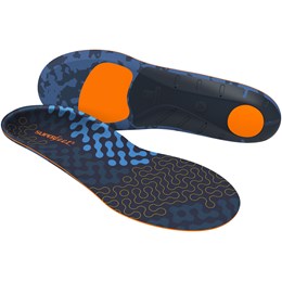 SUPERfeet Active Cushion Medium Arch Unisex EU 39 - 41 Blå Såler