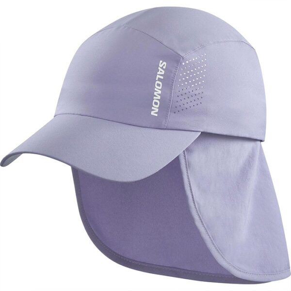 Salomon Cross+ hat, blue granite - Baseball cap, kasket