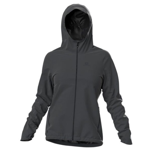 Salomon Essential WP regnjakke, Sort-L - Regntøj, poncho