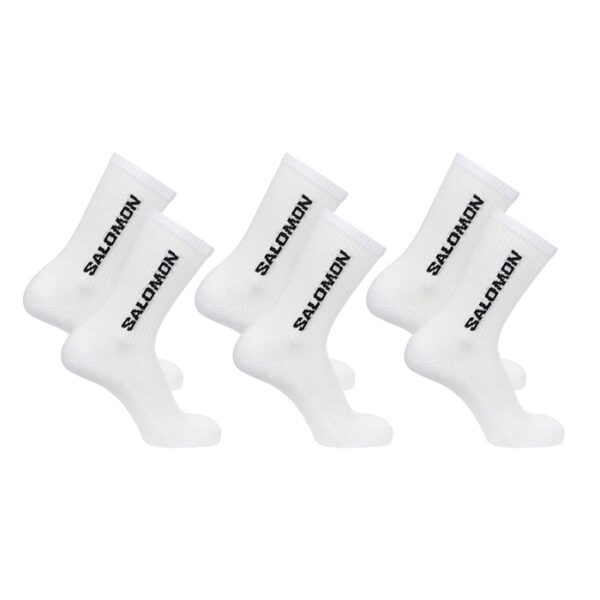Salomon Everyday Crew 3-pack, Hvid-36-38 - Sokker