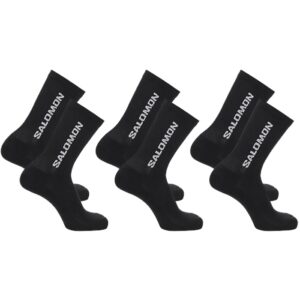 Salomon Everyday Crew 3-pack, black-45-47 - Sokker