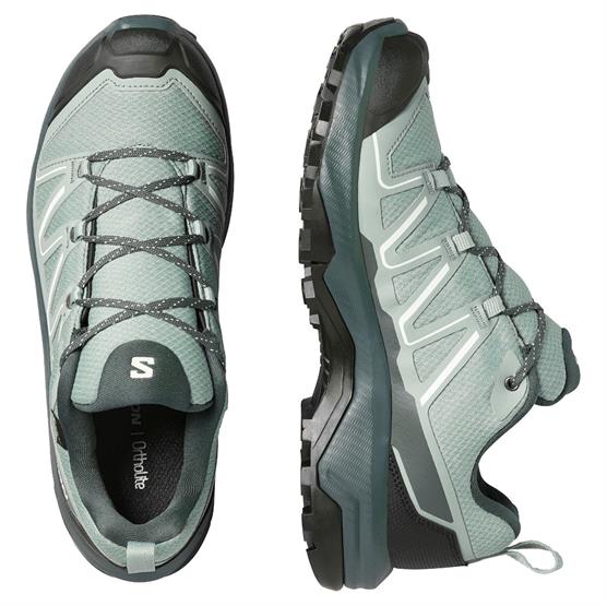 Salomon Exeo 2 GTX Womens, Green Milieu / Urban Chic