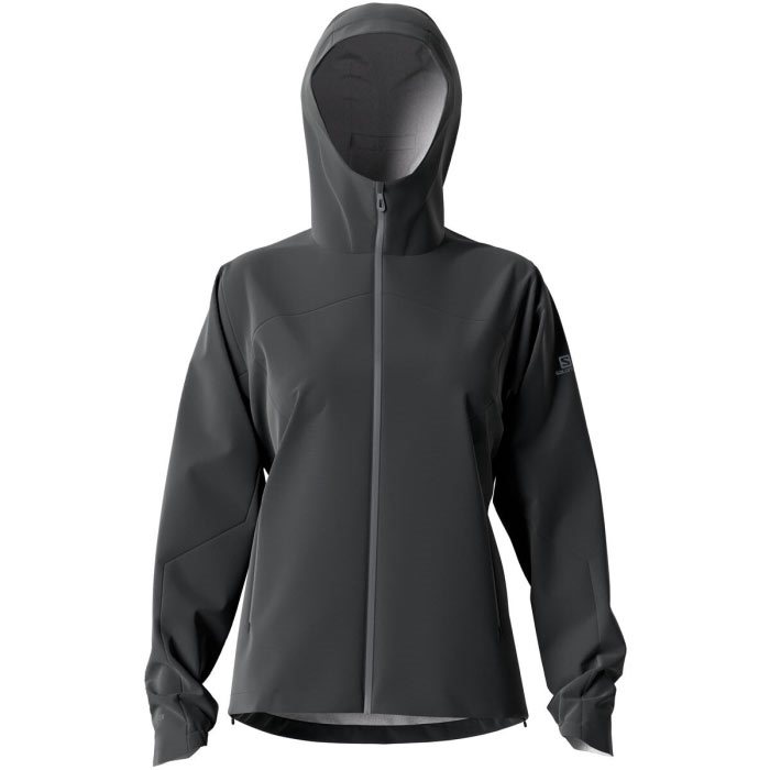 Salomon Outline GTX 2.5L Jacket Kvinder / Damer, black-M - Jakker