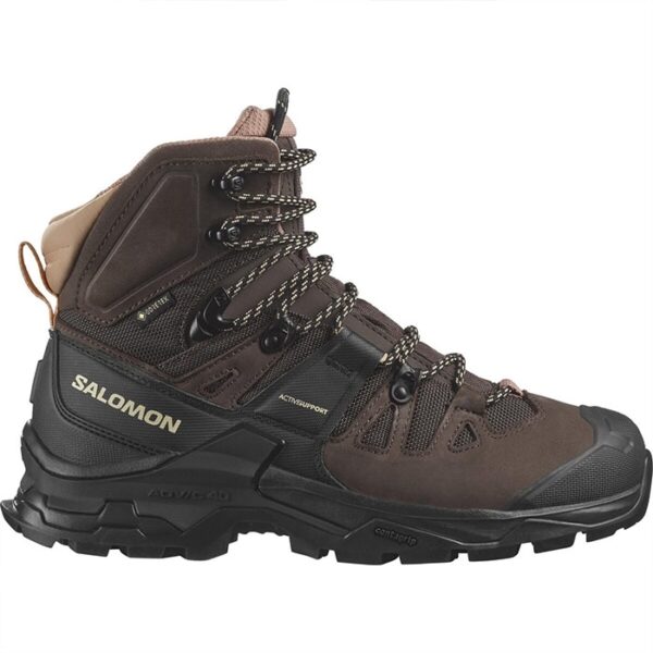 Salomon Quest 4 GTX Kvinder / Damer, sh.bag/Sort/cork-38 / UK 5 - Vandrestøvler