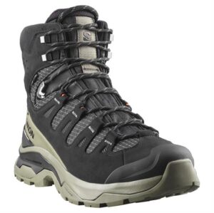 Salomon Quest 5 GTX Mens, Black / Deep Lichen Green