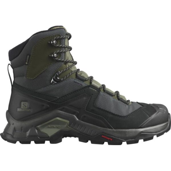 Salomon Quest EleHerre / Mændt GTX Herre / Mænd, black/deep liche-42 / UK 8 - Vandrestøvler