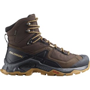 Salomon Quest EleHerre / Mændt GTX Herre, delicoso, black, dull gold-42 / UK 8 - Vandrestøvler