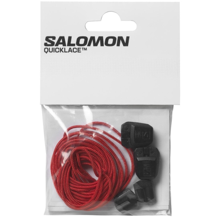 Salomon Quicklace Kit-red - Tilbehør til støvler, sko
