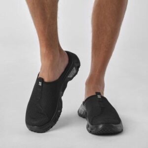 Salomon Reelax Slide 6.0 Herre / Mænd, black-40 2/3 / UK 7 - Sandaler