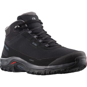 Salomon Shelter CS Waterproof Herre / Mænd Vinterstøvle, black/ebony/black-44 2/3 / UK 10 - Vintersko, vinterstøvler