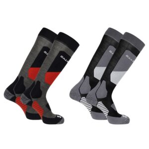 Salomon Ski S/Access 2-pack, black/beluga-36-38 - Sokker