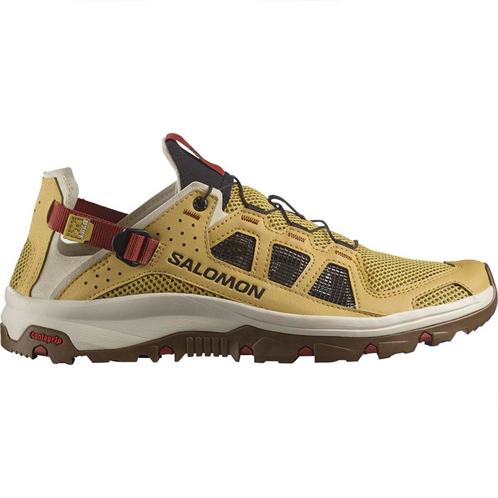 Salomon Techamphibian 5.0 Herre / Mænd, antique gold/rainy day-41 1/3 / UK 7,5 - Sandaler