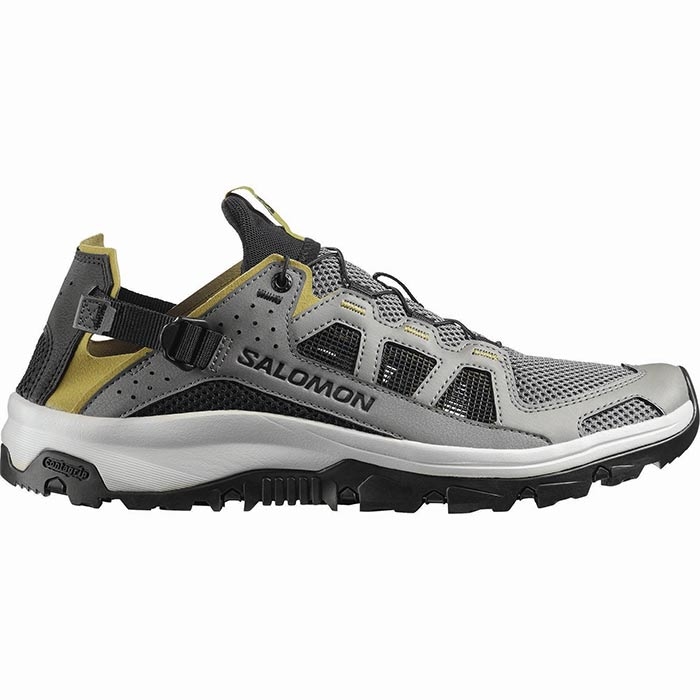 Salomon Techamphibian 5.0 Herre / Mænd, castlerock/willow/blk-40 2/3 / UK 7 - Sandaler