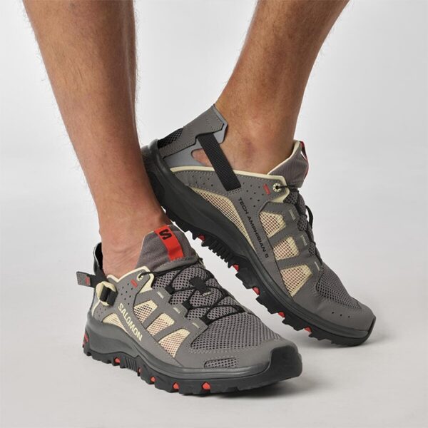 Salomon Techamphibian 5.0 Herre / Mænd, pewter-40 2/3 / UK 7 - Sandaler