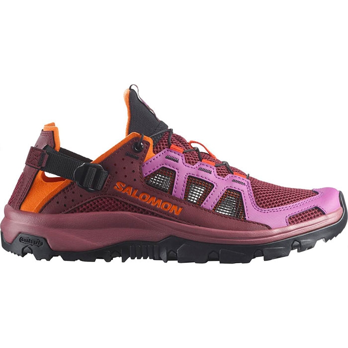 Salomon Techamphibian 5.0 Kvinder / Damer, tawnyp/willow/redora-38 / UK 5 - Sandaler