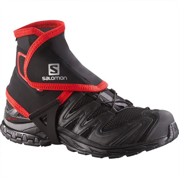 Salomon Trail Gaiters High, Sort-L - Tilbehør til støvler, sko