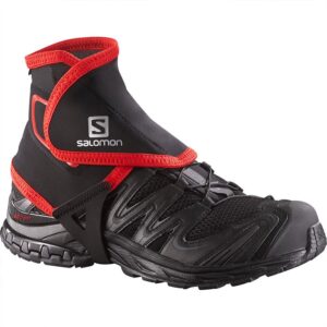 Salomon Trail Gaiters High, black-M - Tilbehør til støvler, sko