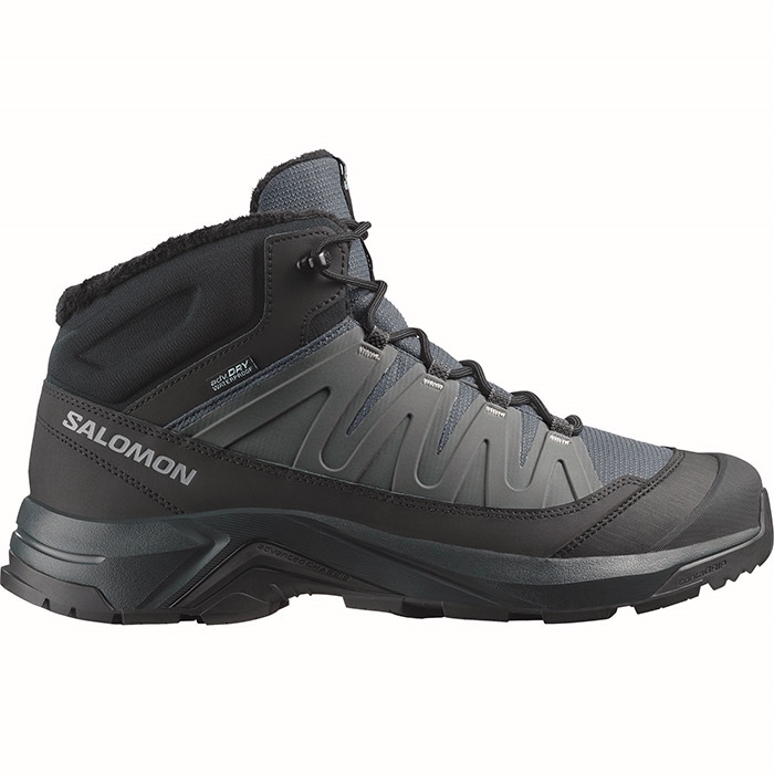Salomon X-Adventure Coldrush Winter WP Herre / Mænd, asphalt/black-42 2/3 / UK 8,5 - Vintersko, vinterstøvler