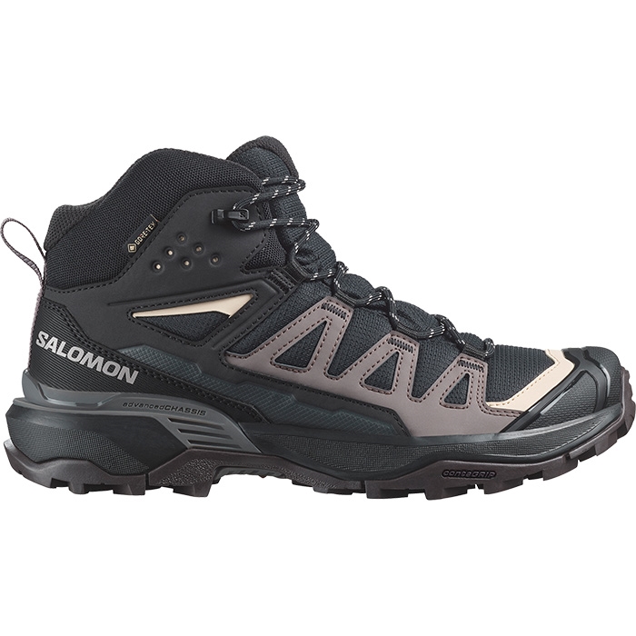 Salomon X Ultra 360 Mid GTX Herre / Mænd, black-42 / UK 8 - Vandresko