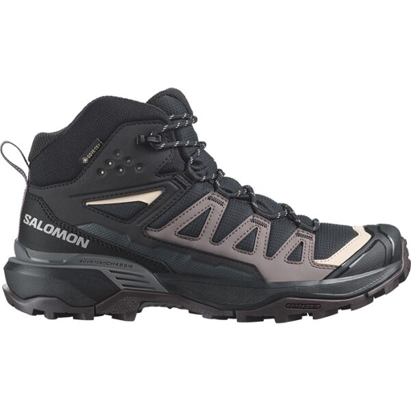 Salomon X Ultra 360 Mid GTX Kvinder / Damer, black/plum-38 / UK 5 - Vandresko