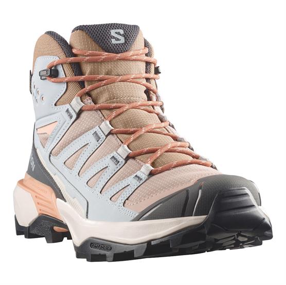 Salomon X Ultra 360 Mid GTX Womens, Oxford Tan / Pearl Blue