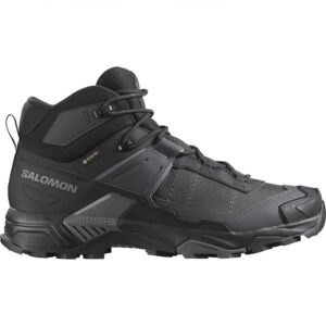 Salomon X Ultra 5 Mid GTX Herre / Mænd, black/asphalt-42 2/3 / UK 8,5 - Vandrestøvler