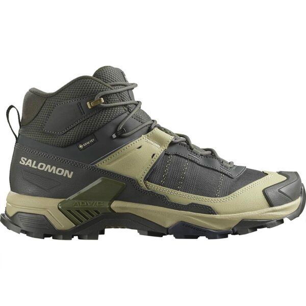 Salomon X Ultra 5 Mid GTX Herre / Mænd, peat/gray green-43 1/3 / UK 9 - Vandrestøvler