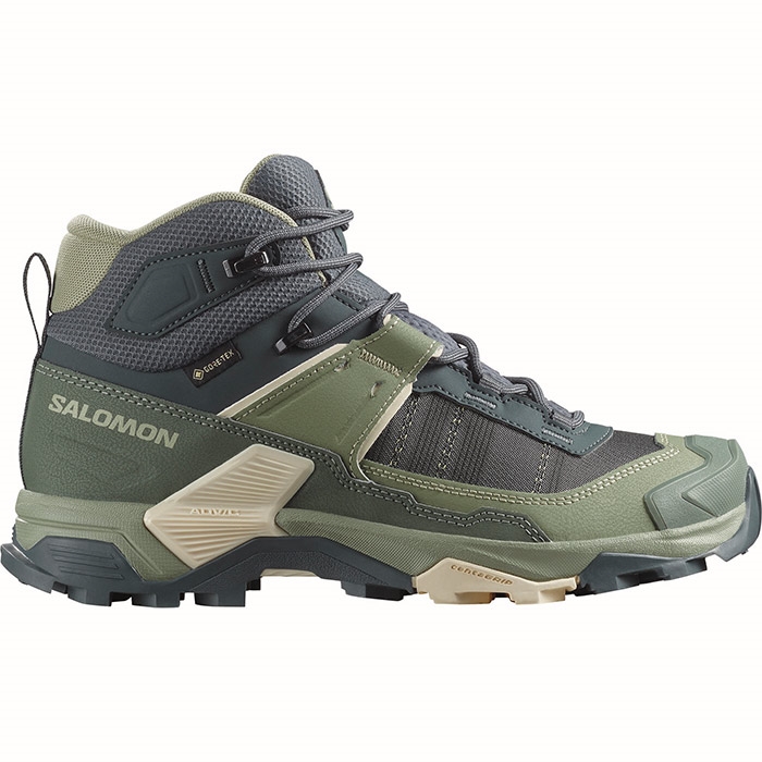 Salomon X Ultra 5 Mid GTX Kvinder / Damer, turb./sedona sage-38 / UK 5 - Vandrestøvler