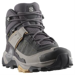 Salomon X Ultra 5 Mid GTX Womens, Iron / Gull
