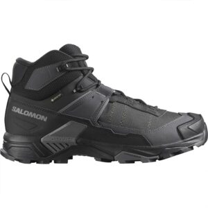 Salomon X Ultra 5 Mid Wide GTX Herre / Mænd, black/asphalt-42 2/3 / UK 8,5 - Vandrestøvler