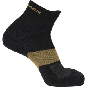 Salomon X Ultra Quarter Socks, Black / Kelp
