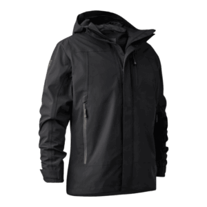 Sarek Skaljakke med hætte - Deerhunter - Small - Black