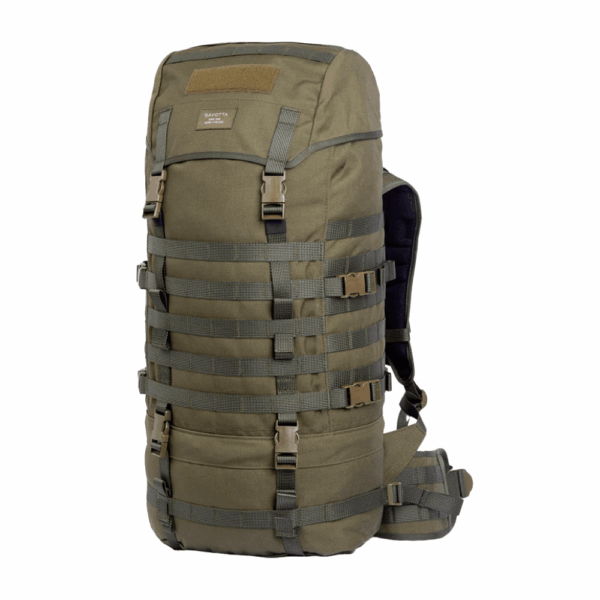 Savotta Jääkäri L | Vandrerygsæk 55 liter - til Vandreture Og Outdoor Eventyr - Grøn
