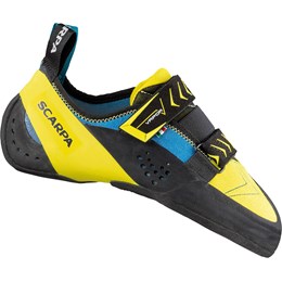 Scarpa Vapor V Klatresko Herre EU 39½ Blå/Gul/Sort Klatresko