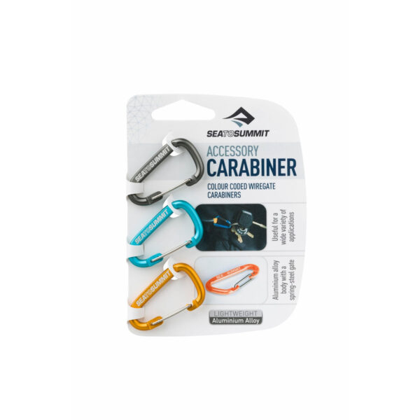 Sea To Summit Accessori 3 pak Carabiner - - Outdoor i Centrum