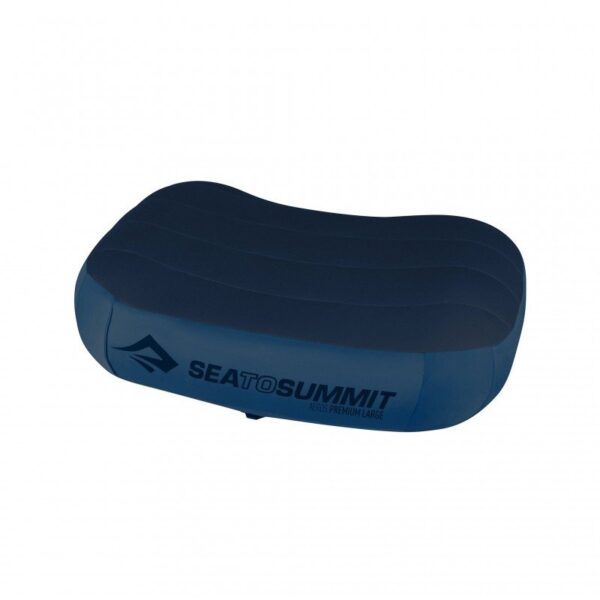 Sea To Summit Aeros Oppustelig Hovedpude Navy Regular 34x24x11 cm - Sea to Summit - Outdoor i Centrum