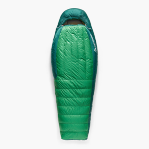 Sea to Summit Ascent -9°C Down Sleeping Bag Rain Forest Green Vintersovepose - Large