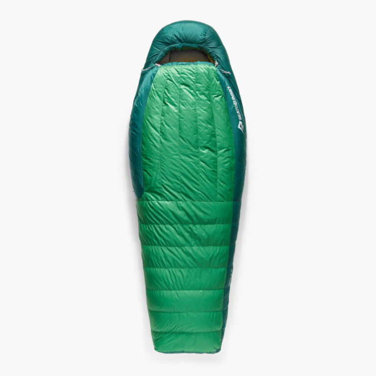 Sea to Summit Ascent -9°C Down Sleeping Bag Rain Forest Green Vintersovepose - Large