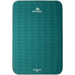 Sea to Summit Comfort Deluxe SI Mat Double Selvoppustende Liggeunderlag Unisex Grøn/Blå/Hvid/Sort Selvoppustende underlag