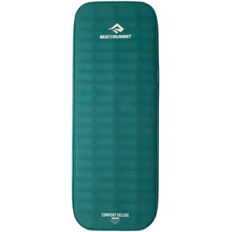 Sea to Summit Comfort Deluxe SI Mat Regular Rectangular Wide Selvoppustende Liggeunderlag Unisex Grøn/Blå/Hvid/Sort Selvoppustende underlag