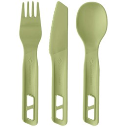 Sea to Summit Horizon Cutlery Set, 3 stk Grøn Spisegrej