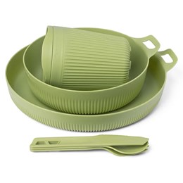 Sea to Summit Horizon Dinnerware Set, 6 Dele Grøn Spisegrej