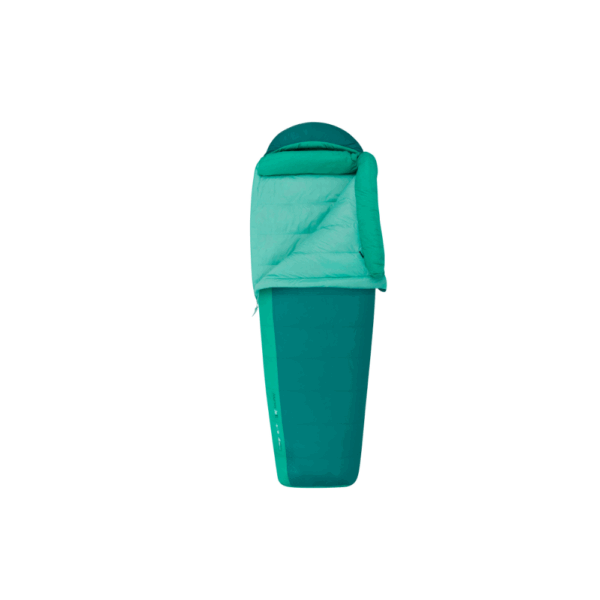 Sea to Summit Journey JoII Women's -8°C Right Zip Emerald Vintersovepose - Regular